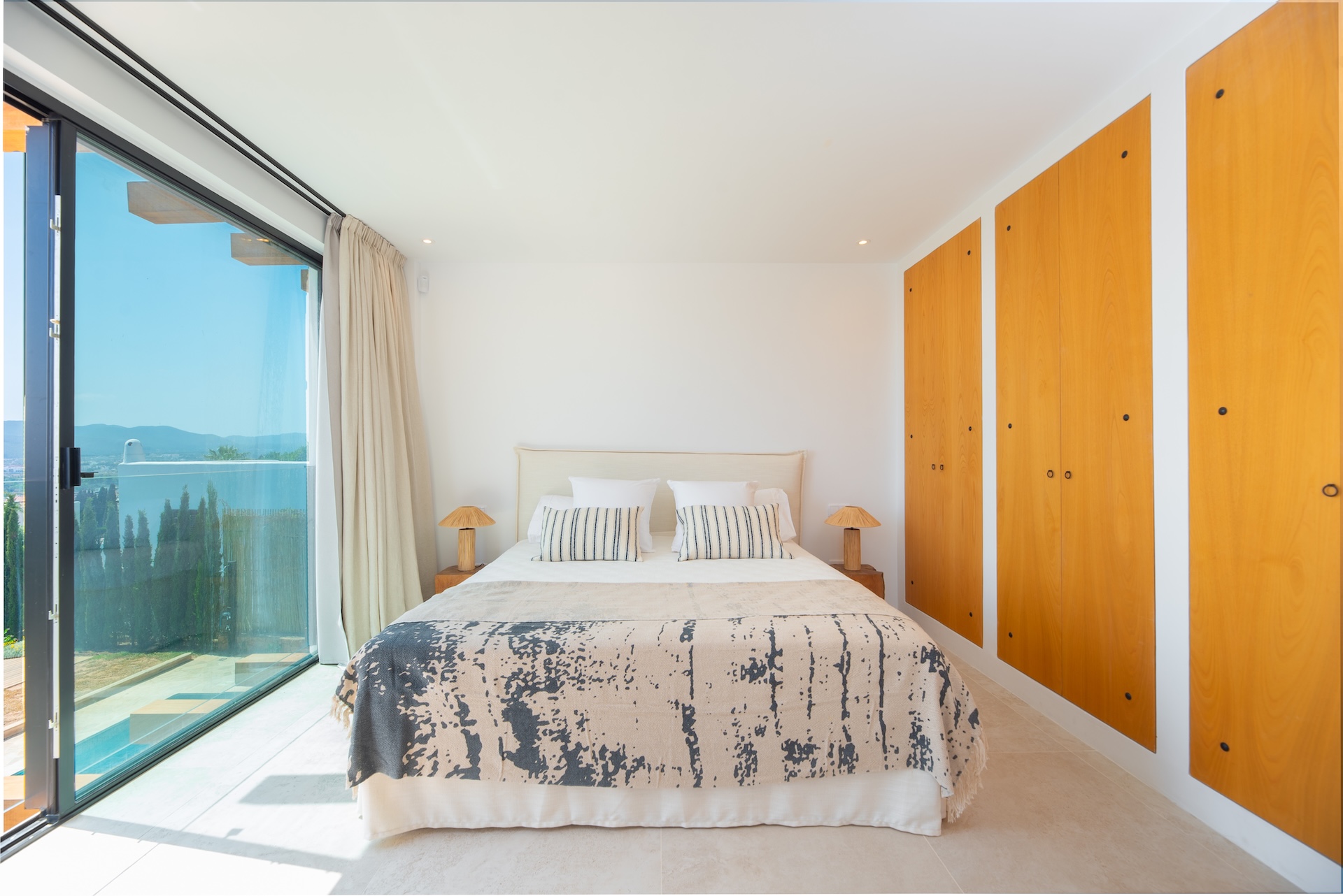Resa estates Ibiza for sale modern villa martinet views bedroom 4.jpg